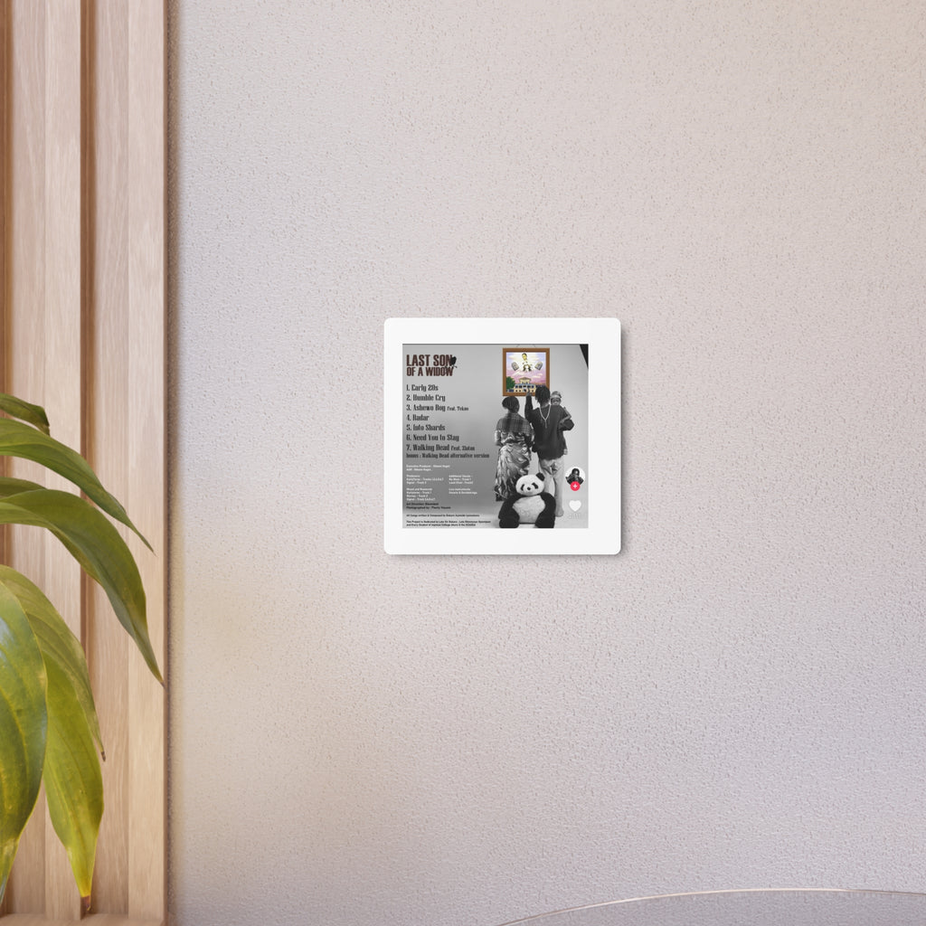 Last Son of a Widow Metal Art Sign